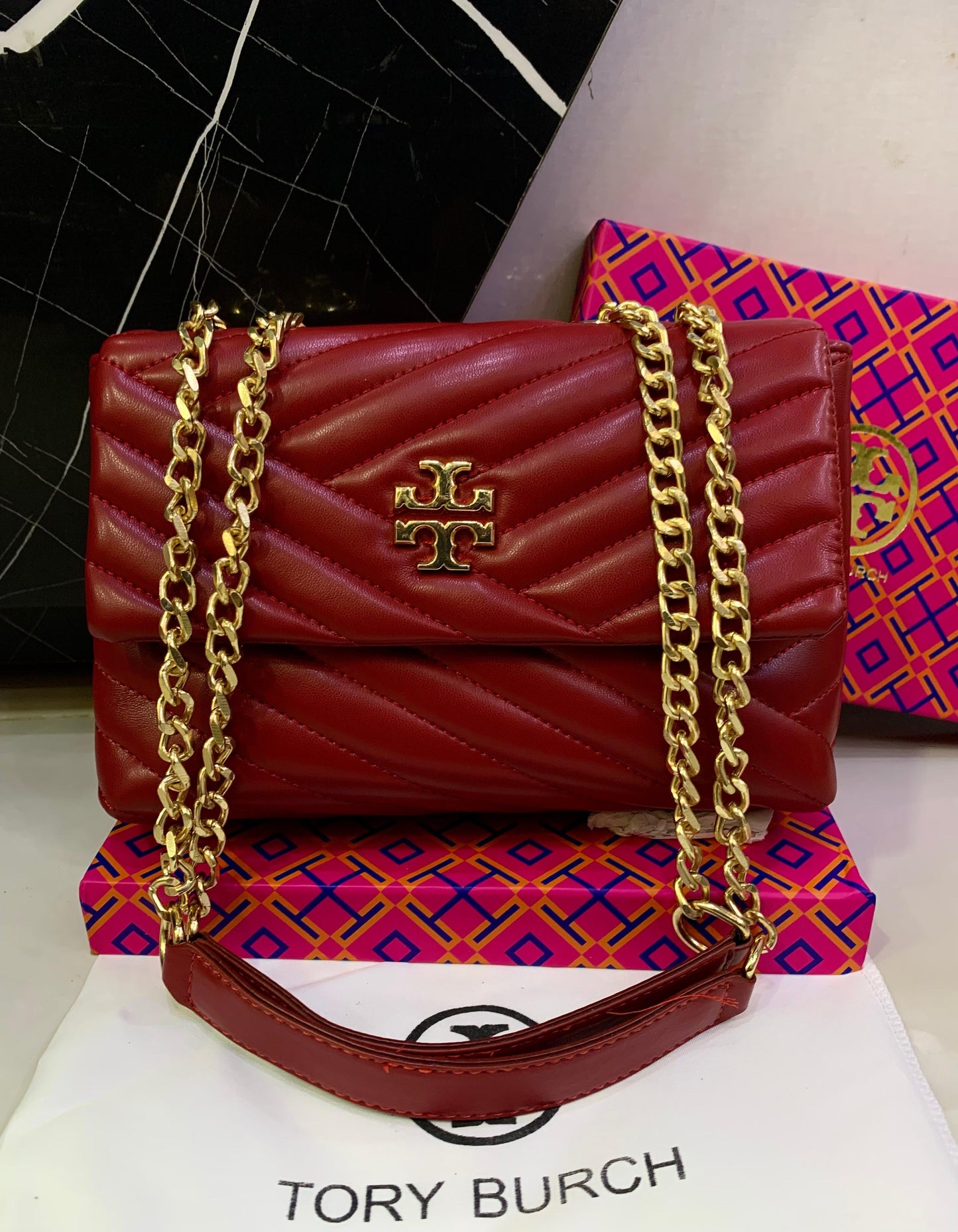 T Burch Famous Bag ( Multi colours )